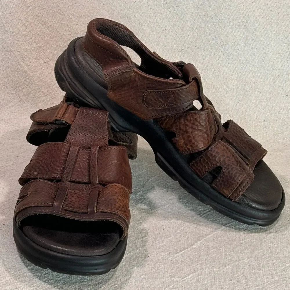 GBX Leather Sandals Mens Size 11M
